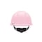 Msa Safety V-Gard Slotted Cap, HDPE, Fas-Trac III Suspension, Type I, Class E, Pink (standard size) 495862 - alternate 4
