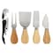 Megachef Bamboo Charcuterie Cheese Board with Slide Out Drawer with Cheese Utensils 750122133M - alternate 5
