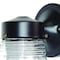 Homeroots Black Standard Jelly Jar One Light Outdoor Wall Light 398452 - alternate 3