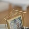 Fabulaxe 9x6" Vertical Decorative Gold Metal Floating Easel Back Picture Frame QI004844.S - alternate 4