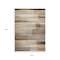 Homeroots 10' X 14' Brown And Ivory Striped Washable Indoor Outdoor Area Rug 630980 - alternate 6