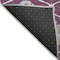 Homeroots 3' X 5' Eggplant Ivory And Gray Medallion Washable Indoor Outdoor Area Rug 589602 - alternate 5