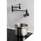 Kingston Brass Wall Mount Pot Filler Faucet, Oil Rubbed Bronze KS3105RX - alternate 4