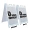 Signmission $0 Down Payment, A-Frame & 2 Decals Installed, Heavy-Duty Plastic Frame SBHD-D-2436-30332 - alternate 3
