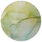 Homeroots 8' Round Green Round Abstract Washable Non Skid Indoor Outdoor Area Rug 559807 - alternate 6