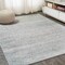 Jonathan Y Tidal Modern Strie' Gray/Turquoise 5 ft. x 8 ft. Area Rug SOR202A-5 - alternate 5