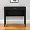 Homeroots 32" Black Wood Computer Desk With Drawer 546420 - alternate 7