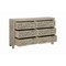 Homeroots Three Piece Gray Solid Wood Bedroom Set 569569 - alternate 5
