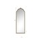 Homeroots 64" Gold Arch Metal Framed Standing Mirror 565130 - alternate 7