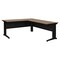 Regency Fusion Desk Shell, 66 in W X Wood, Metal, Noble Oak MLDS663042NO - alternate 1