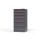 Strong Hold 6 drawer cabinet - (2x 6ft, 2x 8ft, 2x 10ft) - Red accents - Keyed Different S3060-PPDAS-0605DS - alternate 3