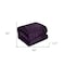 Homeroots Purple Queen Polyester 180 Thread Count Washable Down Comforter Set 528949 - alternate 8