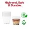 Smarty Had A Party 5 oz. Crystal Clear Plastic Disposable Party Cups (500 Cups), 500PK 525-CASE - alternate 5