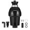 Vevor Garbage Disposal 1 HP Continuous Food Waste Disposer 3270 RPM EZ Connect Corded JW-731 - alternate 1