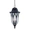 Homeroots XL Antique Bronze Geometric Glass Hanging Light 397991 - alternate 2