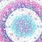 Homeroots 88" X 84" Pink Blue And White Floral Cotton Hanging Tapestry 397433 - alternate 3