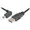 Tripp Lite 6FT USB 2.0 UNIVERSAL REVERSIBLE CABLE A TO LEFT 5PIN MINI B 6FT UR030-006-LAB - alternate 3