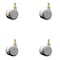 Service Caster 2 Inch MRI Safe Casters, 10mm Threaded Stem, Set of 4, 4PK SCC-TS02S50-TPR-GRY-M10X22-MRI-4 - alternate 1