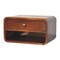 Homeroots 10" Brown Solid Wood One Drawer Nightstand 651734 - alternate 6