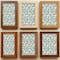 Homeroots 8" x 8" Blue And Yellow Vinyl Arabesque Peel And Stick Removable Tiles 571230 - alternate 6