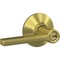 Schlage Latitude Lever Satin Brass Keyed Entry Lock F51ALAT608 - alternate 3