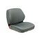 Uni Pro 208 Seat Top Assembly Gray Fabric 7908 - alternate 6