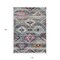 Homeroots 10' X 14' Gray Charcoal And Silver Southwestern Washable Indoor Outdoor Area Rug 588683 - alternate 4