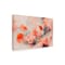 Trademark Fine Art Outdoor Canvas Art - Treechild 'Wild Coral Flowers' Wall Art for Patios, or Gardens 1X16794-OC1219WR - alternate 1