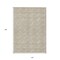 Homeroots 10' X 14' Beige And Ivory Geometric Washable Indoor Outdoor Area Rug 594976 - alternate 3