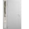 Vdomdoors Front Exterior Prehung Metal-Plastic Door, Manux 8111 White Silk, Side Sidelite Transom, Office Com MANUX8111EXD-WS-W36+16xH80-RH - alternate 1