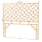 Bali & Pari Kalcya Bohemian Natural Rattan Queen Size Standalone Headboard 251-13867-ZORO - alternate 5