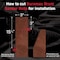 Combat Abrasives 6in Drum Sander Roll With Hook & Loop Backing 25 Yard Roll R6X25YDX - alternate 2
