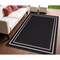 Homeroots 4' X 6' Black And Ivory Indoor Outdoor Area Rug 545488 - alternate 6