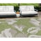 Homeroots 10' X 14' Olive Green Taupe And Beige Floral Washable Indoor Outdoor Area Rug 589565 - alternate 1