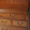 Homeroots 26" Brown Solid Wood Secretary Desk With Five Drawers 389424 - alternate 4
