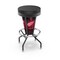 Holland Bar Stool Co Lighted Detroit Red Wings 30" Swivel Bar Stool L500030DetRedBlkVinyl - alternate 3