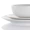 Elama Owen 18 Piece Porcelain Dinnerware Set with 2 Large Serving Bowls in White EL-OWEN - alternate 6