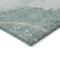 Homeroots 10' X 14' Teal Blue And Aqua Abstract Washable Indoor Outdoor Area Rug 611392 - alternate 6