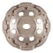 Klingspor Diamond Grinding Wheel, Concrete Construction, Segmented, DS 350B 4-1/2", 5/8"-11 Thread DC-DS350B-115022A - alternate 1