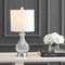 Jonathan Y Playa 21" Metal/Crackled Glass LED Table Lamp, Chrome JYL4035A - alternate 5
