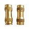 Mytee Products 4Pcs DOT Union Connector Brass Push-to-Connect Air Brake Fittings 5/8in Tube OD, 2PK MP-ABF-UNION58x2 - alternate 5
