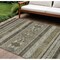Homeroots 10' X 14' Taupe Beige And Ivory Southwestern Washable Indoor Outdoor Area Rug 582871 - alternate 1