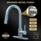 Anzzi 16 in. 1-Handle Pull-Down Sprayer Kitchen Faucet in Brushed Nickel , 1.8 GPM and Dual Spray Modes KF-AZ601BN - alternate 5