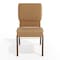 Flash Furniture Hercules Church Chair, 19-1/4 in W 25" L 33-1/4" H, Fabric Seat FD-CH02185-CV-BN-BAS-GG - alternate 6