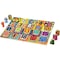 Melissa & Doug Jumbo Numbers Chunky Puzzle, 12in x 16in, 20 Pieces 3832 - alternate 1