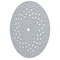Norton Co 0 Sanding Disc, 5 in Dia, 1116 in Arbor, Coated, P80 Grit, Coarse, Alumina Ceramic Abrasive, Spiral 3223 - alternate 5