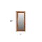 Homeroots 32" Brown Live Edge Solid Wood Full Length Hanging Mirror 567999 - alternate 4