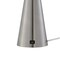 Homeroots 24" Gray Iron Usb Table Lamp With Gray Dome Shade 530929 - alternate 5