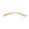 Monoprice Cat6 Ethernet Patch Cable - Bendable UTP 28AWG 0.5ft Yellow 49057 - alternate 3