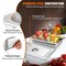 Vevor 4" Deep Stainless Steel Steam Table Pan with Lid 13 L/13.7 Quart Anti-Jam, 4PK CP20X12X4YCTZ4001V0 - alternate 4